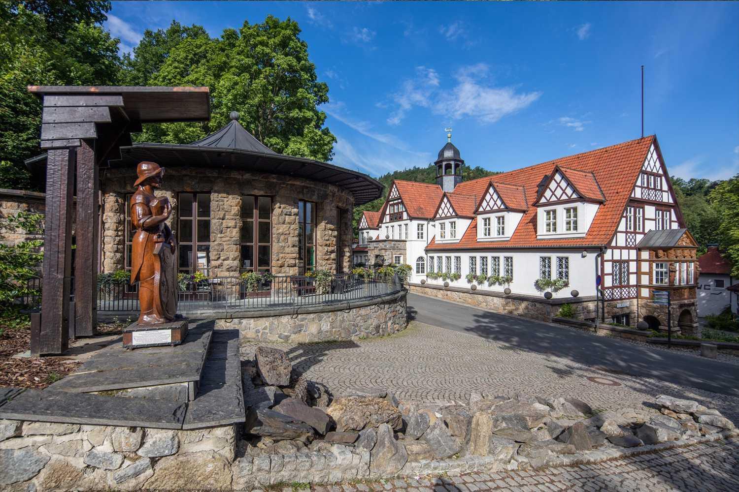 Quellenhaus Feengrotten Saalfeld Saale Exterior photo